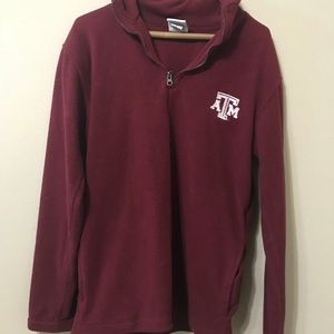 Texas A&M half-zip sweatshirt